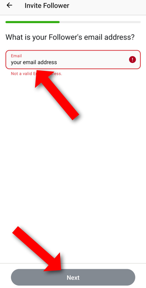 Dexcom Share Setup Step 6
