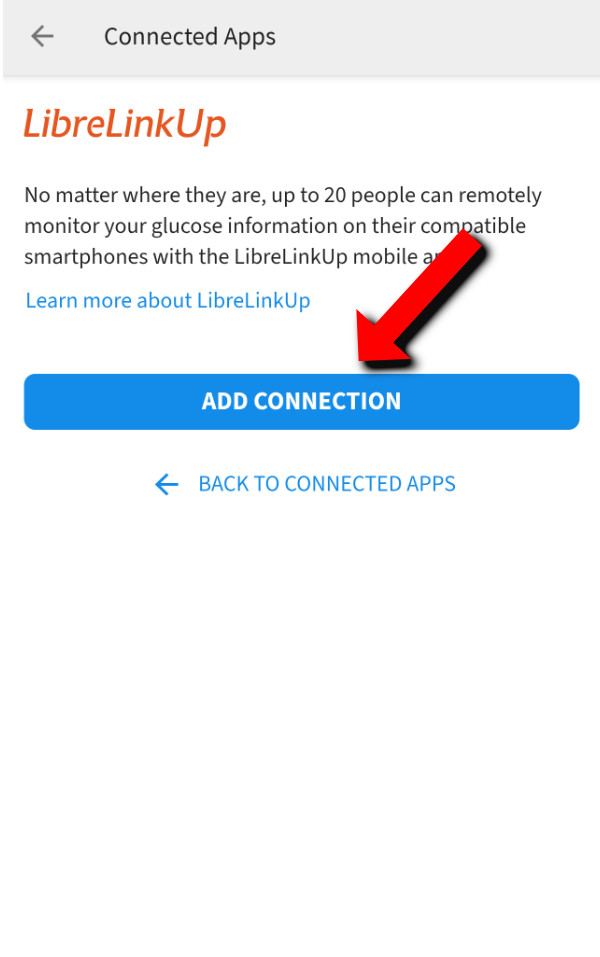 LibreLink Setup Step 3