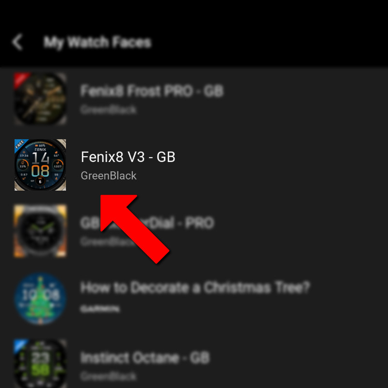 Click Watchface to Activate