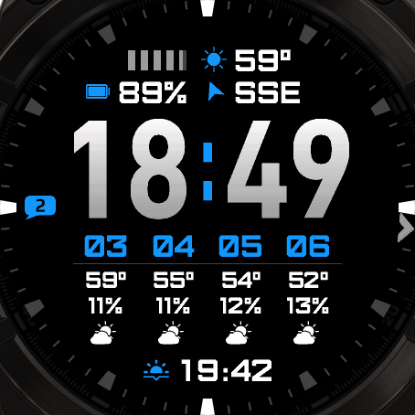 4 Hour Weather font
