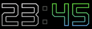 Barlow font outlined
