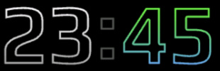 PlayB font outlined