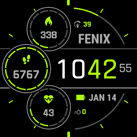Fenix 8 Solar Fields