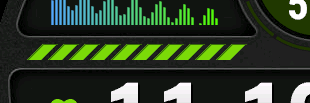 Center Progress Bar style