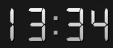 Digital font regular