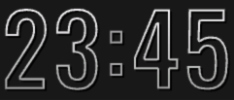 Legacy font outlined