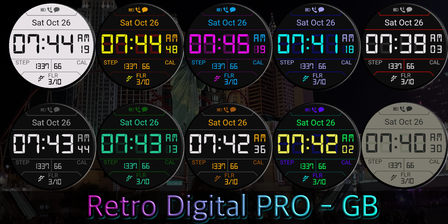 Retro Digital Banner